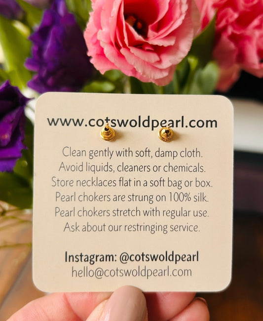 Freshwater Pearl Stud Earrings