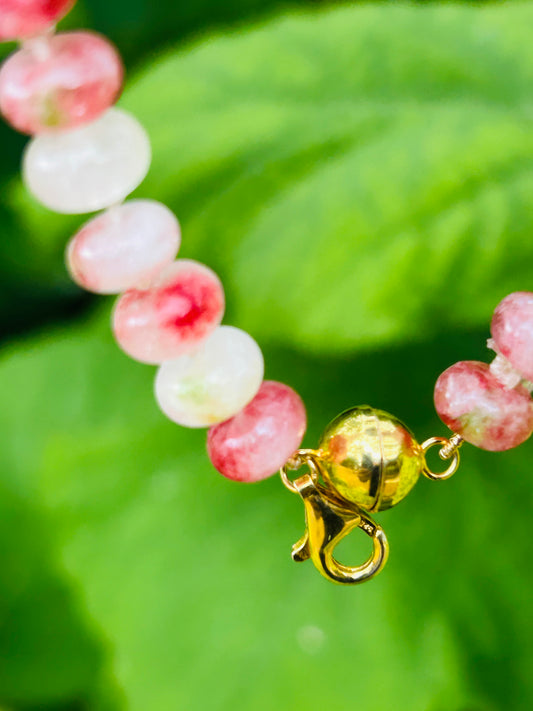Cotswold Rose Garden Quartz Necklace