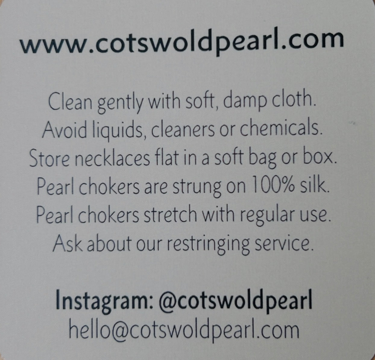 Keshi Pearl Pendant Necklace – 9ct Gold Plated Barleycorn Chain