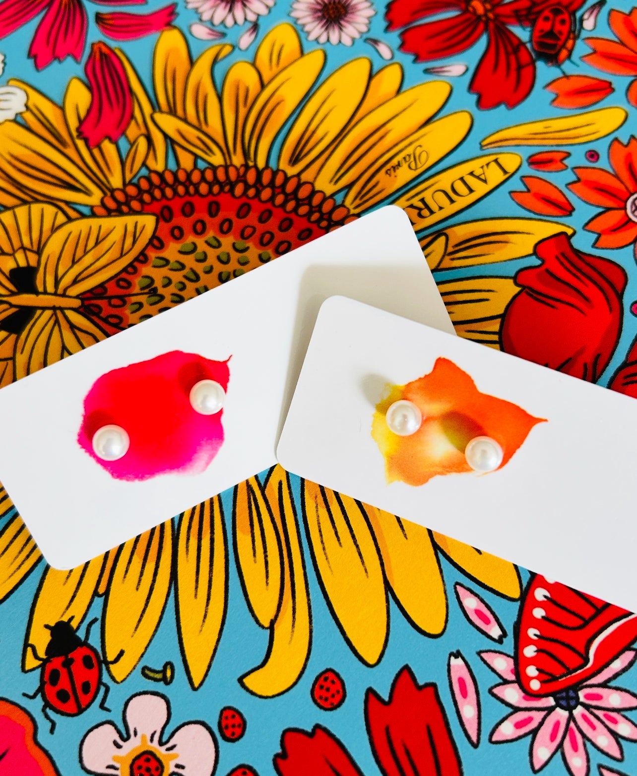 Classic 5mm Freshwater Pearl Stud Earrings - Sterling Silver Setting