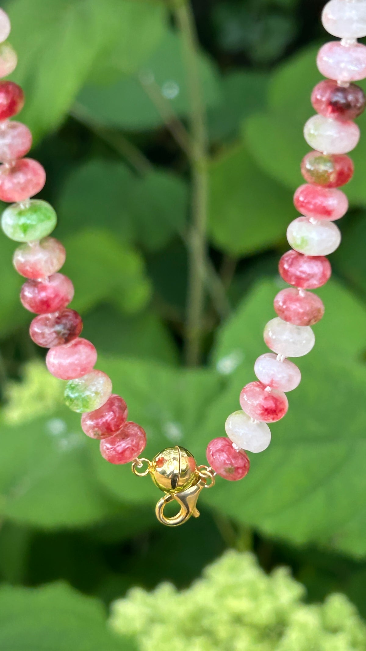 Cotswold Rose Garden Quartz Necklace