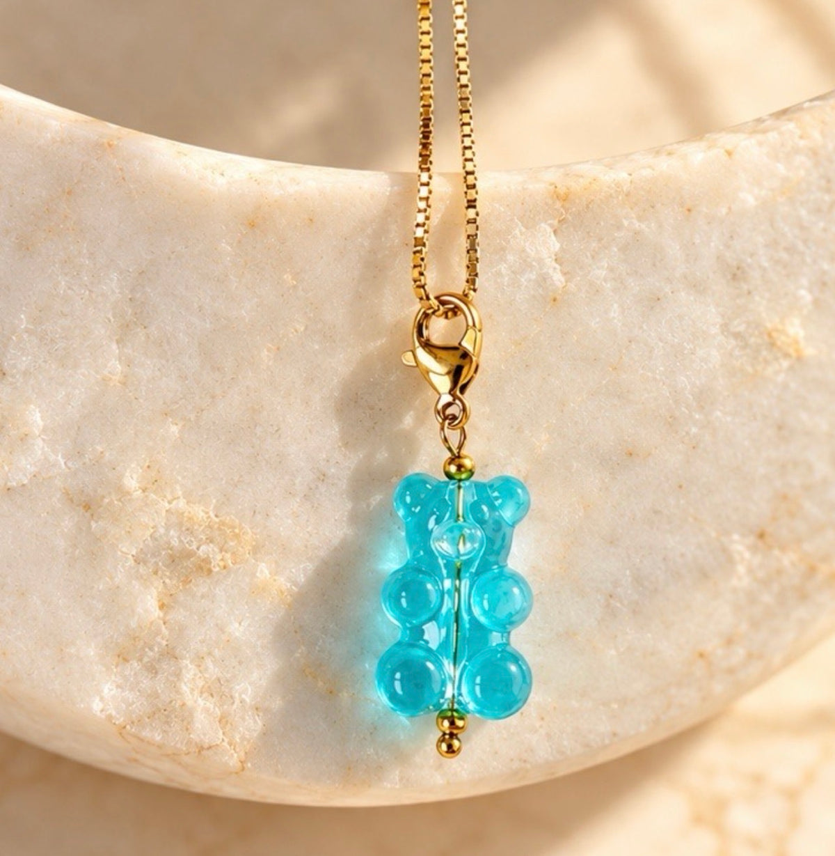 Acrylic Gummy Bear Charm